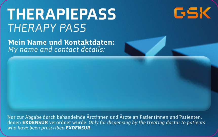 Vorschaubild Therapiepass