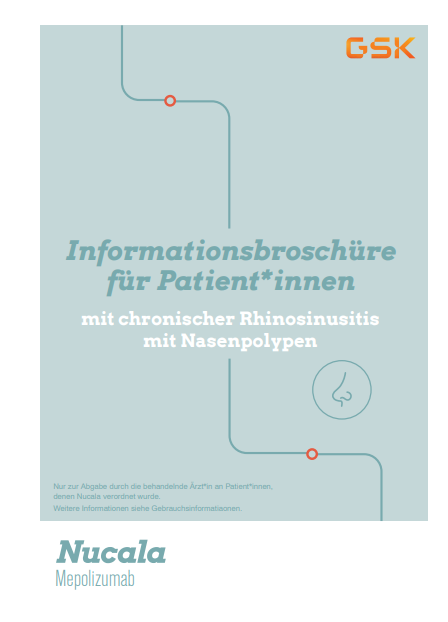 Vorschaubild Patientenbroschüre Nasenpolypen